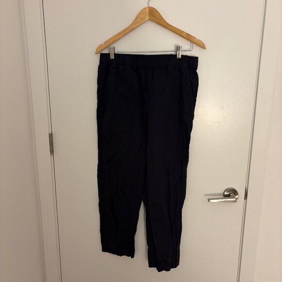 Uniqlo navy drawstring pants - Picture 1 of 2